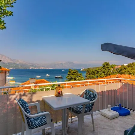 شقة Sunset Tides With Terrace And Sea View كورتْشولا